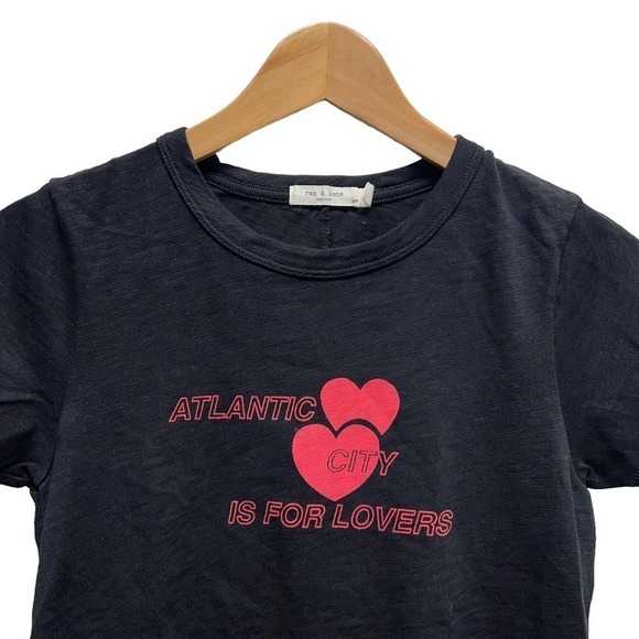Rag & Bone Atlantic City Is For Lovers Tee Size Small - Picture 3 of 8